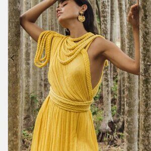 NWT Kasia Kulenty LUNA Gown, Color Sol - MSRP $725